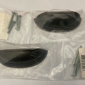 Emtek 3" Solid Brass Cabinet Cup Pulls (2) #86123 from Classic Brass Collection